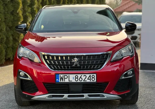 peugeot 3008 Peugeot 3008 cena 72500 przebieg: 184500, rok produkcji 2017 z Płock